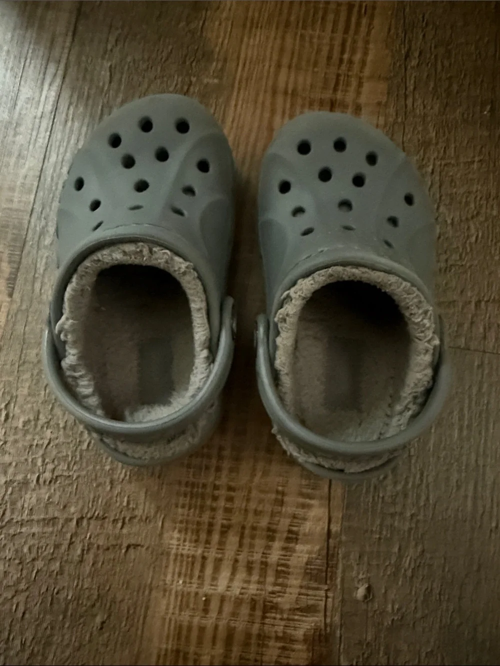 CROCS Kids Classic Fleece Lined - Gray